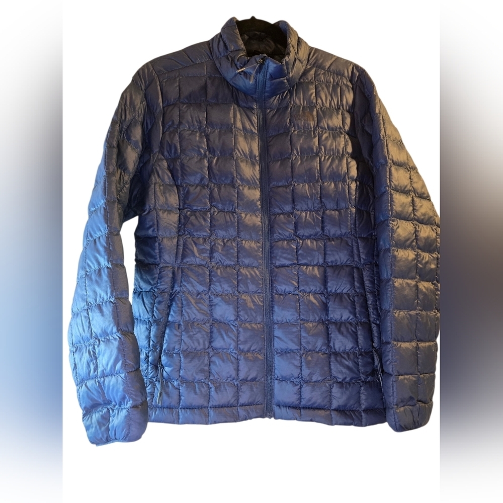 The North Face Navy Thermoball Jacket